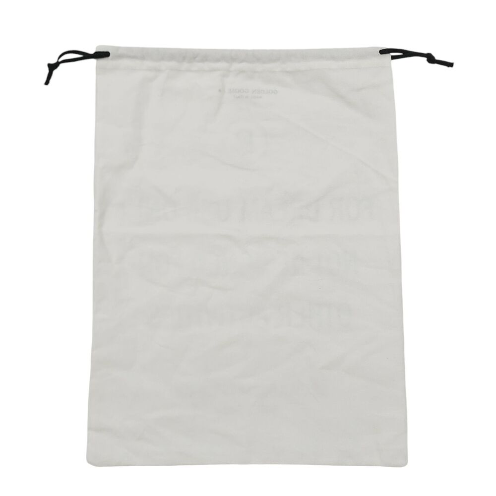 Golden Goose Dust Bag White Drawstring 15" x 11.5" 100% Cotton - Picture 2 of 6